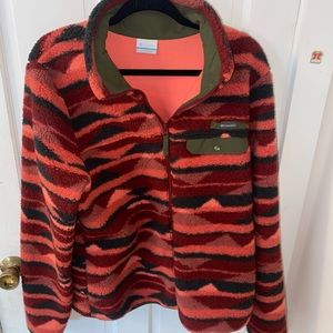 Fun printed jacket perfect for winter!